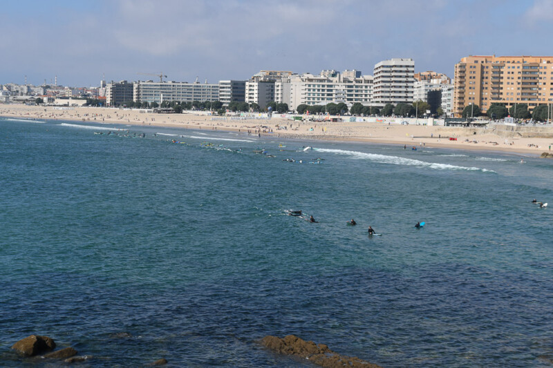 Der Strand von Matosinhos